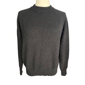 2/$30 Zara Small Jet Black Wool Alpaca Blend Sweater